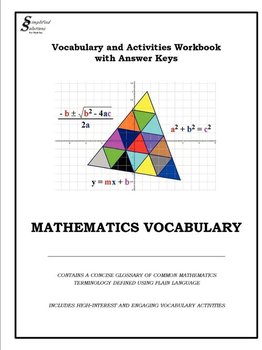 Vocabulary And Activities Workbook with Keys - for Math Inc Simplified Solutions
