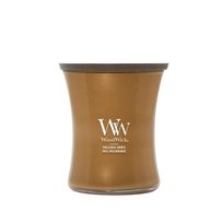 Volcanic Orris - Woodwick - średnia świeca zapachowa z drewnianym knotem - nowość 2025