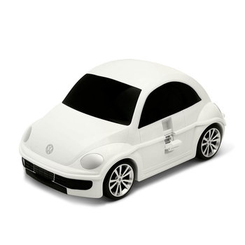 Volkswagen the Beetle - biały - Walizka samochód Welly Ridaz - Welly