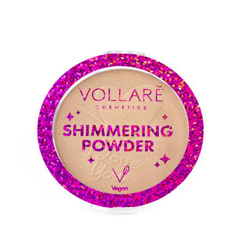 Vollare Cosmetics, Shimmering Powder puder rozświetlający 8g - Vollare Cosmetics