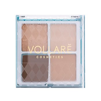 Vollare, Crystal Clear paleta cieni do powiek Sand, 4.8g - Vollare