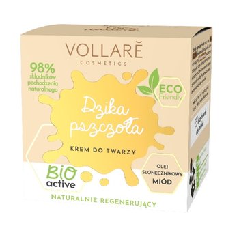 Vollare, Dzika Pszczoła, Krem regenerujący do twarzy, 50 ml - Vollare