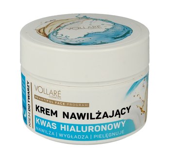 Vollare, krem do twarzy nawilżający z kwasem hialuronowym na dzień i noc, 50 ml - Vollare