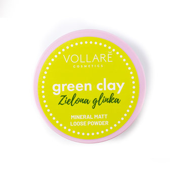 Vollare, Loose Powder With Green Clay puder sypki z glinką zieloną 6g - Vollare