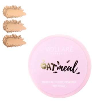 Vollare, Puder Sypki, Owsiany Oat Meal 00, 6g - Vollare Cosmetics