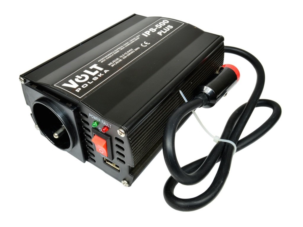 Volt 3IPS500012 Przetwornica napięcia 5000W (2500/5000W) 12/230V.-Zdjęcie-0