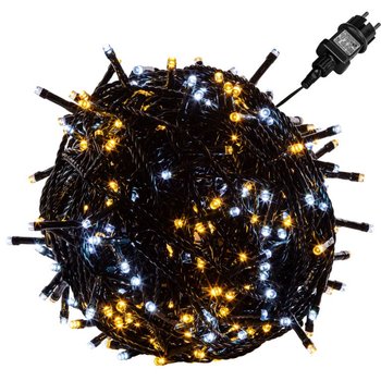 VOLTRONIC Świąteczny łańcuch - 40 m, 400 LED, ciepła / zimna - VOLTRONIC®