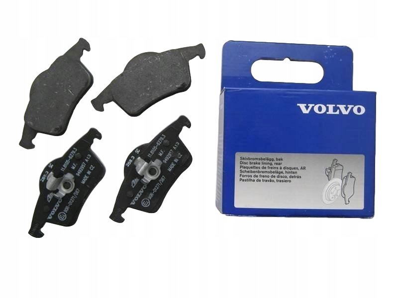 VOLVO S60 S70 V70 oryginal klocki hamulcowe tyl OE 30648382 - Inna ...