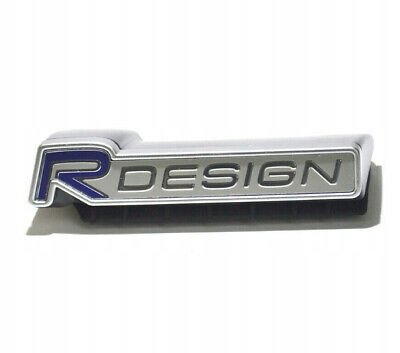 Volvo R Design Emblem VOLVO S60 V60 R-Design emblemat grill atrapa OE - Volvo OE ...