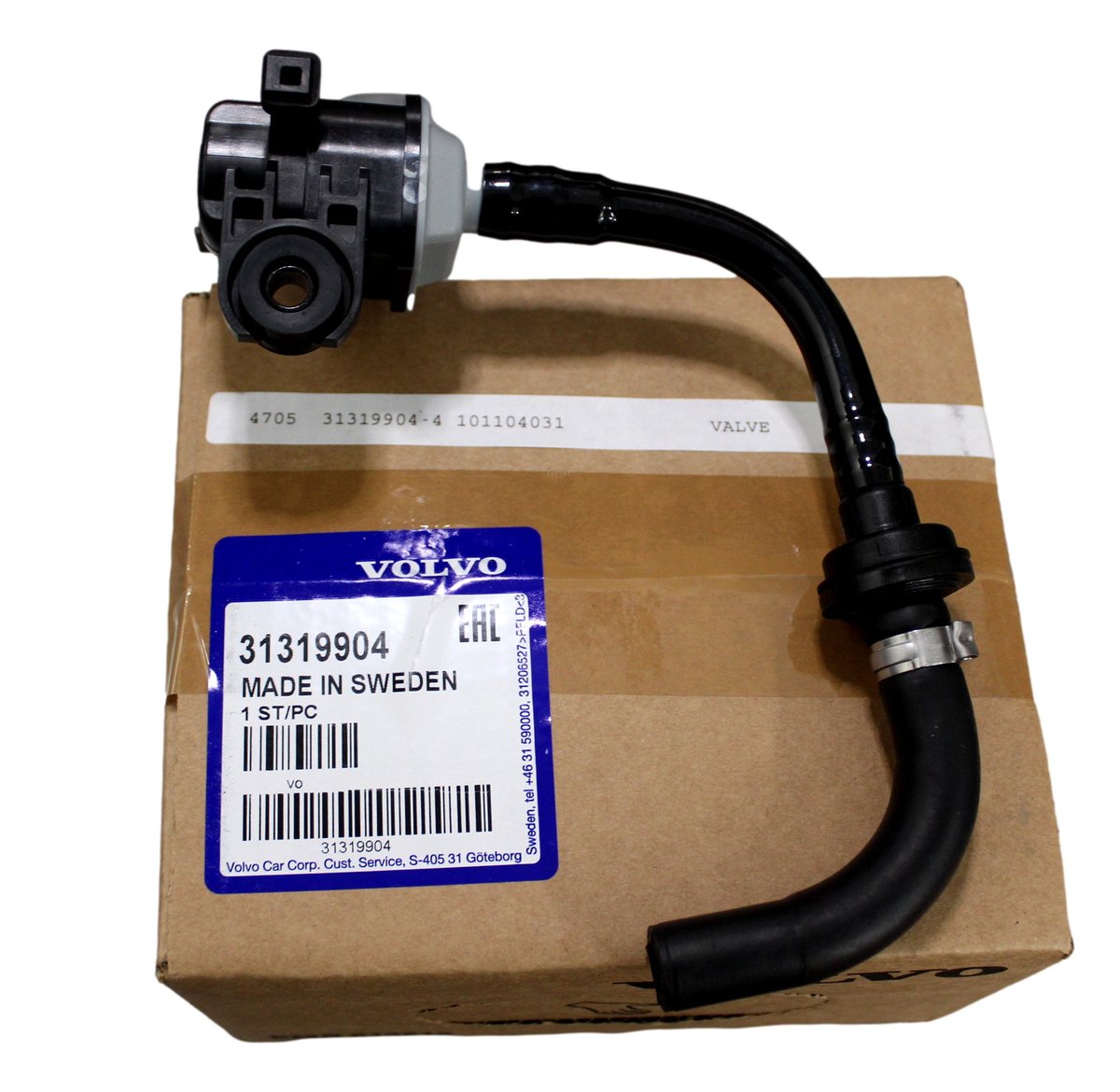 VOLVO V40 S60 V60 V70 S80 XC60 XC70 zawor filtra weglowego OE 31319904 ...