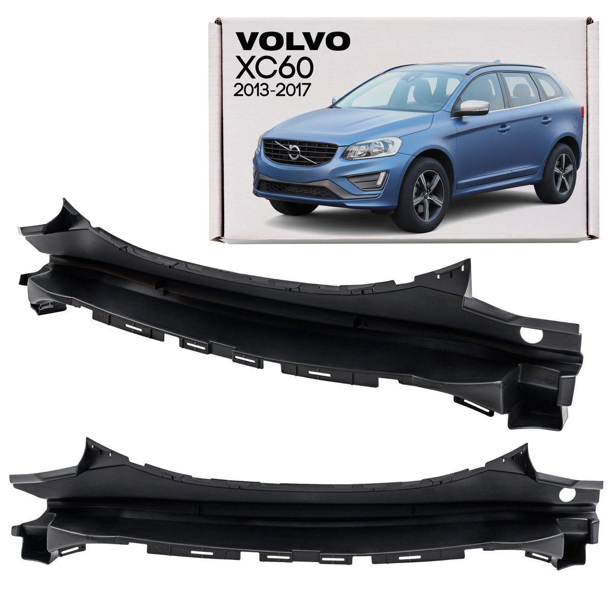 VOLVO XC60 I 2013-2017 PO FACELIFTINGU ABSORBER ZDERZAKA PRZEDNIEGO ...