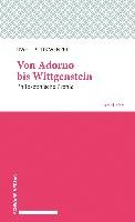 Von Adorno bis Wittgenstein - Wenzel Uwe Justus