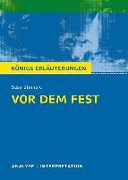 Vor dem Fest - Stanisic Sasa