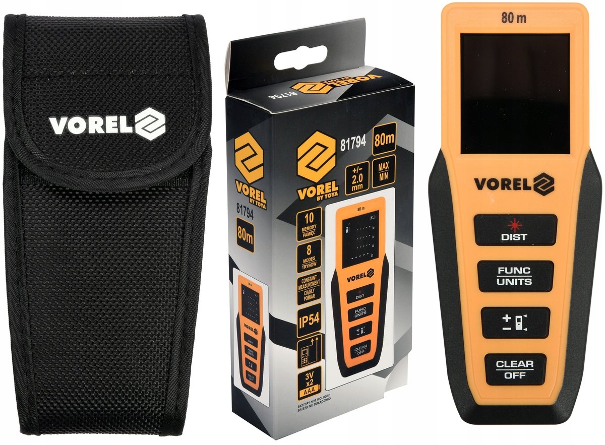 VOREL DALMIERZ LASEROWY 80m