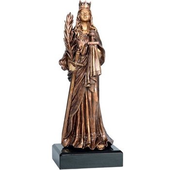 VS, Figurka odlewana, górnictwo, św. Barbara RFST2058/BR - VS