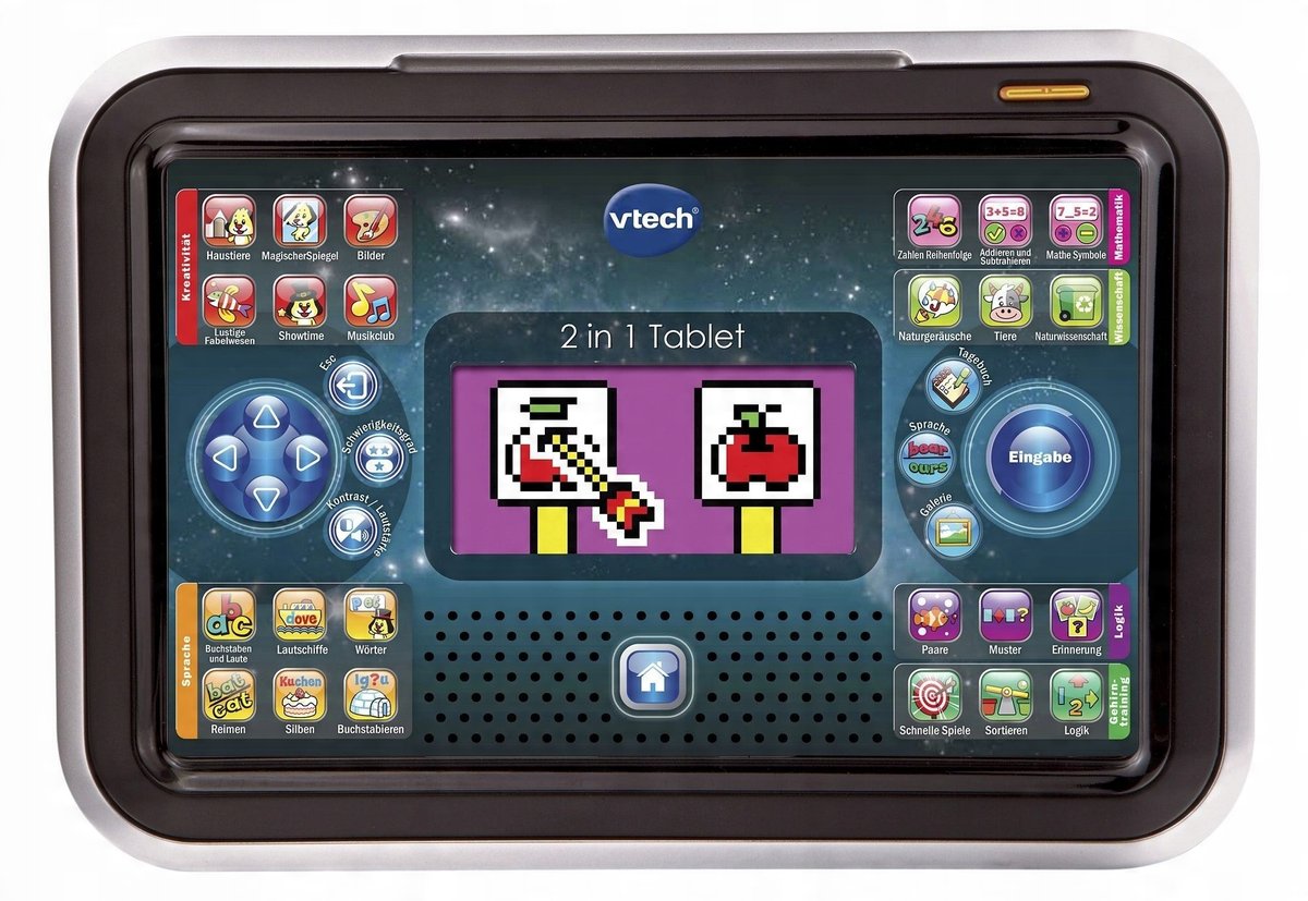 Vtech Computer Rj9 Vtech 2 In 1 Tablet/Laptop Edukacyjny Dla Dzieci 2 W 1 J. Niemiecki ...