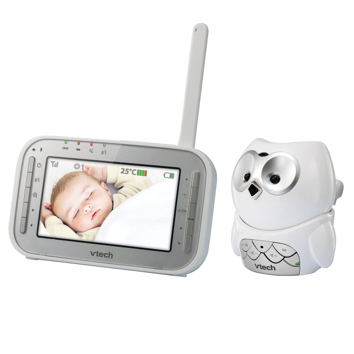 VTech, Elektroniczna Niania, dwukierunkowa z kamerą, Monitor Dect ...