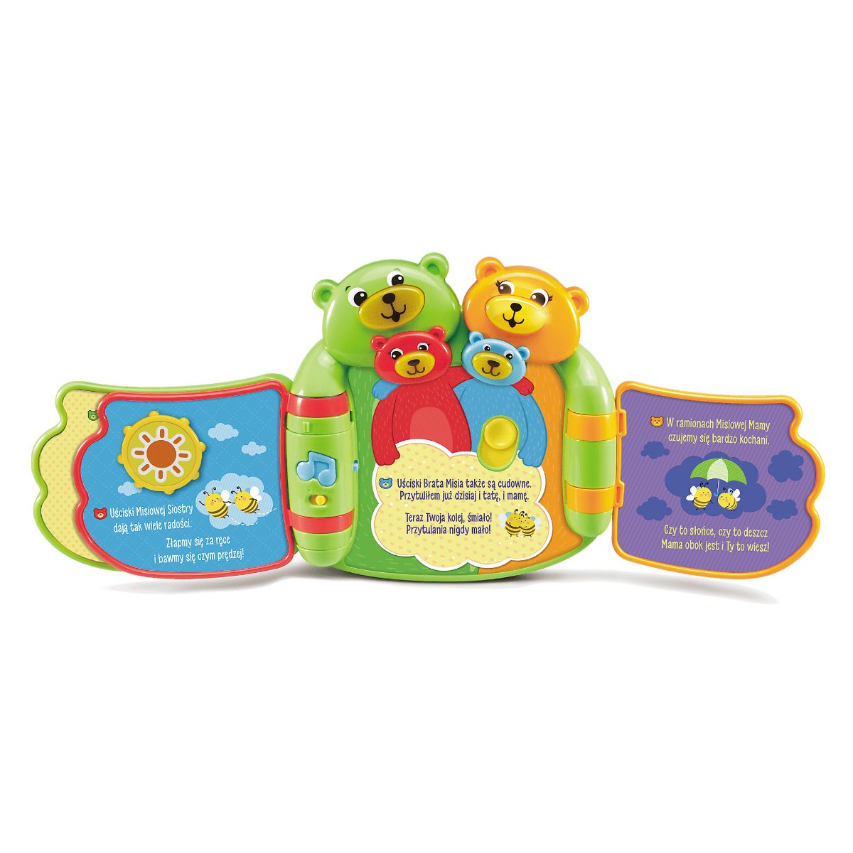 VTech, zabawka edukacyjna Misiowa Rodzinka Rymowanki