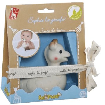 Vulli, So'Pure, zabawka do kąpieli żyrafa Sophie