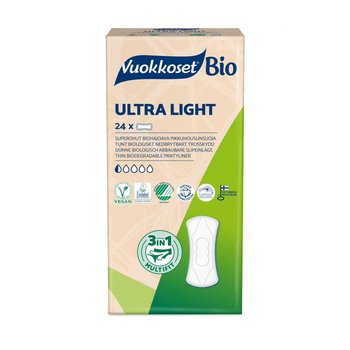 Vuokkoset, Wkładki Higieniczne Ultra Light, 24 szt. - Vuokkoset