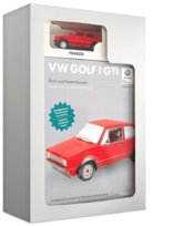 Vw Golf I Gti, Zestaw Kartonowy 1:18 + Model Samochodu 1:38
