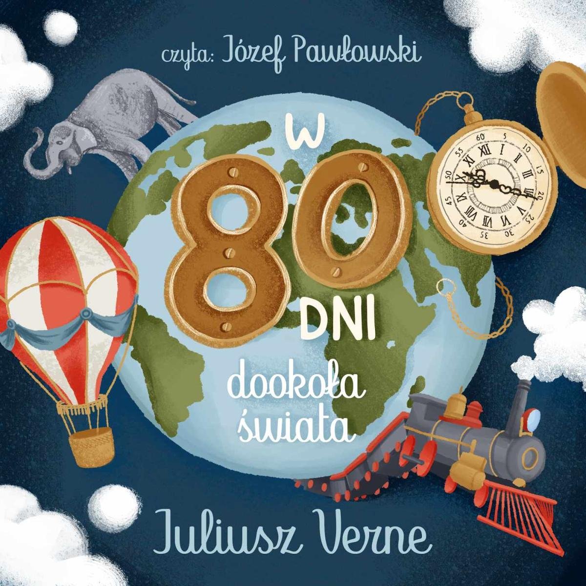 W 80 Dni Dookoła świata - Verne Juliusz | Audiobook Sklep EMPIK.COM