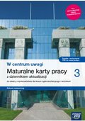 W centrum uwagi. Maturalne karty pracy. Wiedza o społeczeństwie. Klasa 3. Liceum i technikum. Zakres rozszerzony&nbsp;-&nbsp;Furman Barbara, Kowalczyk Włodzimierz K.