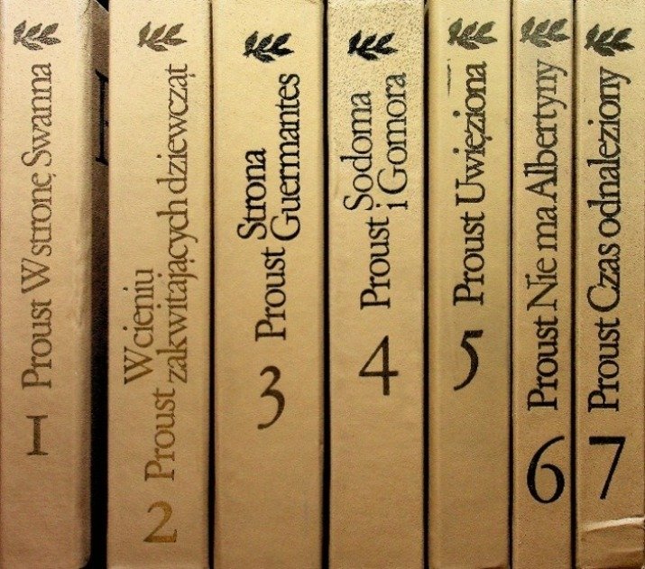 W poszukiwaniu straconego czasu Tom 1 do 7 - Proust Marcel | Książka w
