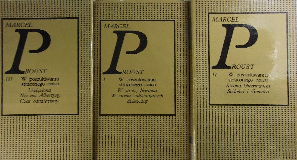 W poszukiwaniu straconego czasu Tom I do III - W opisie | Książka w Empik