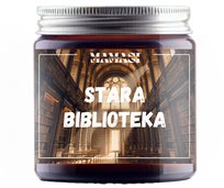 W Starej Bibliotece 120Ml Świeca , Świeczka Sojowa  Zapachowa