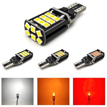 W16W LED żarówka 12-24V CANBUS 1200lm Biała mocna - motoLEDy
