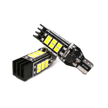 W16W Żarówka Led T15 12V-24V 1600Lm Canbus Biała Mocna Motoledy - motoLEDy