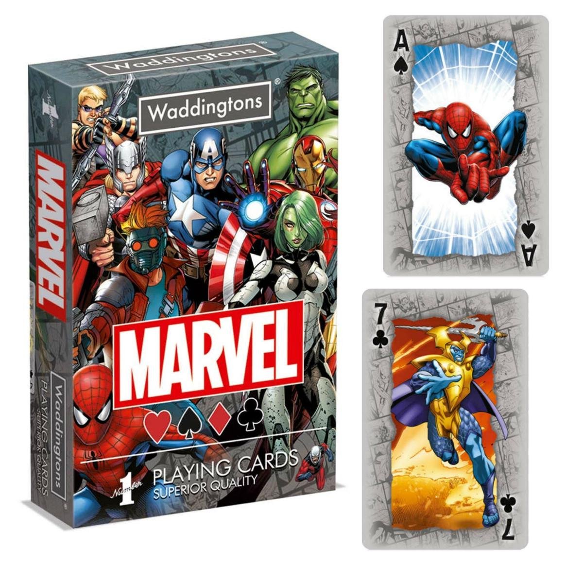 Waddingtons Marvel Universe, karty do gry, Winning Moves