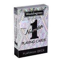 Waddingtons NO.1  Platinum, karty do gry, Winning Moves