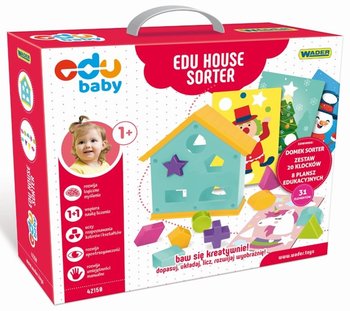 Wader, Edu Baby, sorter z planszami Edu House