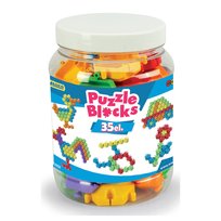 Wader, estaw klocki / puzzle 35 słoik, 41950