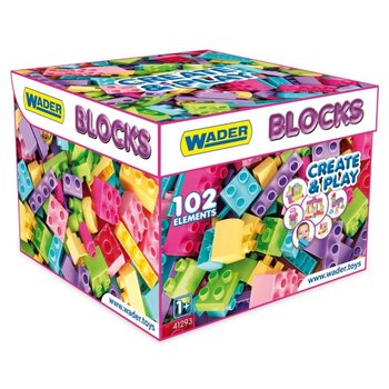 Wader, klocki, Create&Play, 102 el., - Wader