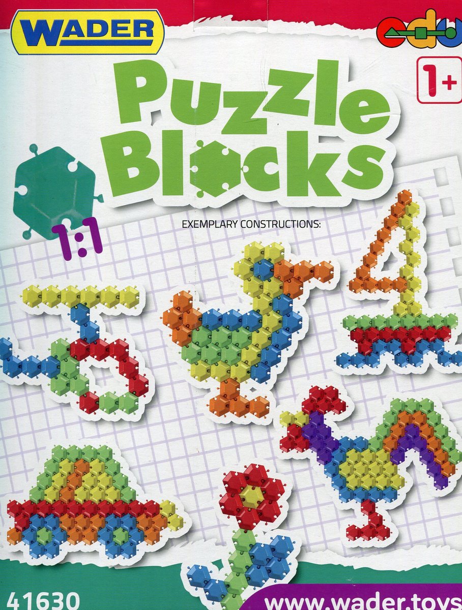 Wader, klocki Puzzle