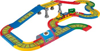 Wader, Kolejka z mostem Kid Cars - Wader