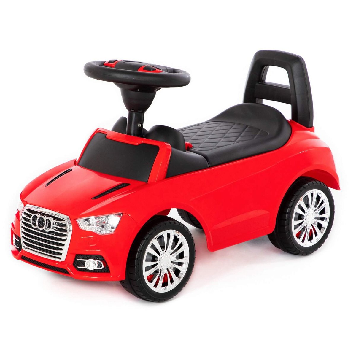 Wader Quality Toys, jeździk Samochód, czerwony Wader