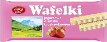 Wafelki jogurtowo-truskawkowe Skawa 80 g - Inna marka