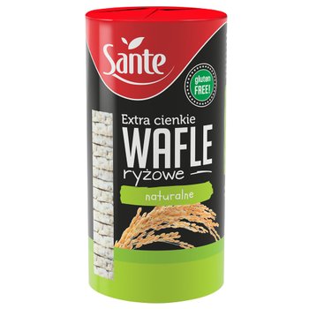 Wafle ryżowe naturalne extra cienkie 110g - Sante