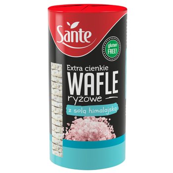 Wafle ryżowe z solą himalajską extra cienkie 110g - Sante