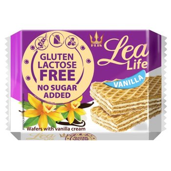 Wafle waniliowe bez glutenu, laktozy - Lea Life