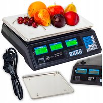 WAGA ELEKTRONICZNA DOMOWA SKLEPOWA 40KG DOKŁADNA 1G ARO PODŚWIETLANY EKRAN ARO-PACK