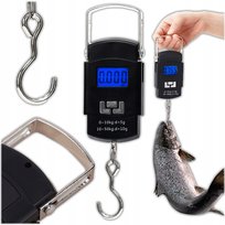 Waga Elektroniczna Wędkarska Bagażowa Podróżna Cyfrowa Hakowa 50Kg Lcd KRUMAD