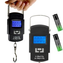 Waga Hakowa Wędkarska Bagażowa Podróżna Lcd 50Kg