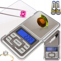 Waga Jubilerska Kieszonkowa 0,01g - 500g Precyzyjna Elektroniczna + Baterie Inna marka