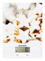 Waga kuchenna biała mała SPICE&SOUL SSKW 5 C1, 14,5x1,65x20 cm