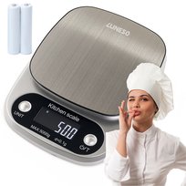 Waga kuchenna elektroniczna precyzyjna 5000g 0,1g wyświetlacz LCD baterie